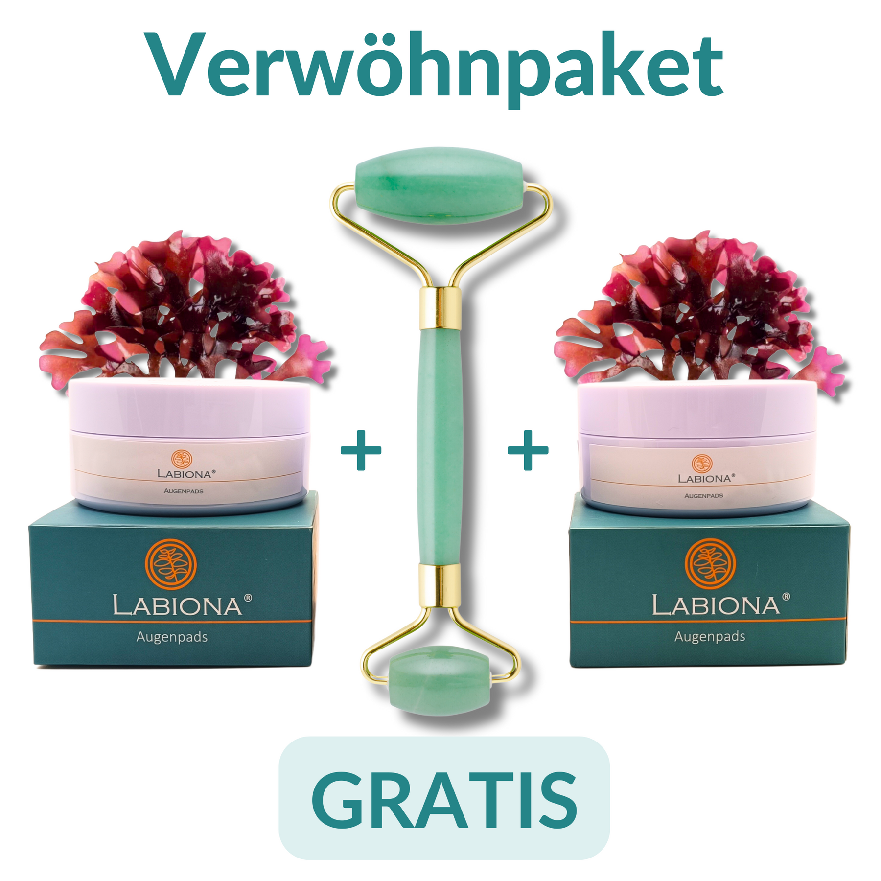 Rotalgen Augenpads Verwöhnpaket